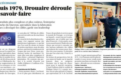l’entreprise DROUAIRE finaliste du prix de l’économie des Néo-aquitains 2025